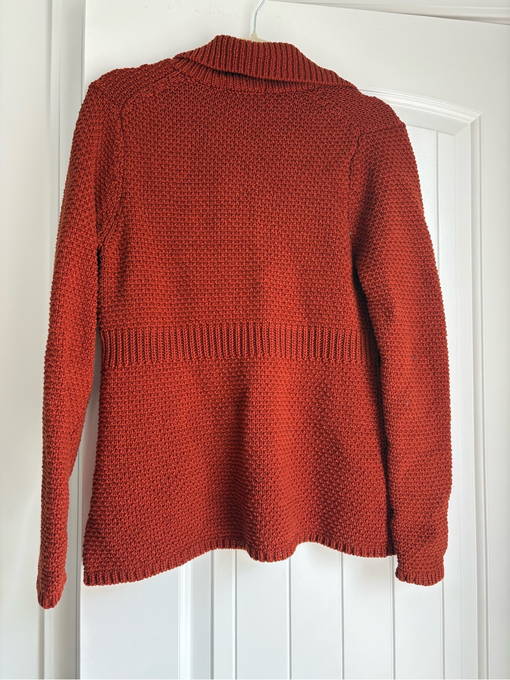 Boden Burnt Orange Cardigan Coat - Picture 3 of 5